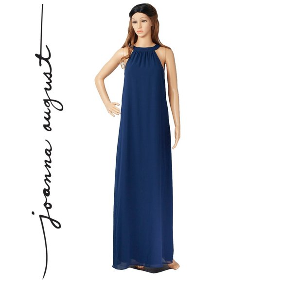 Joanna August The Elena Dress For Prom or Wedding in Blue - Picture 1 of 9
